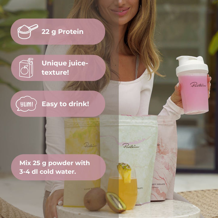 Poudre de protéine de lactosérum claire